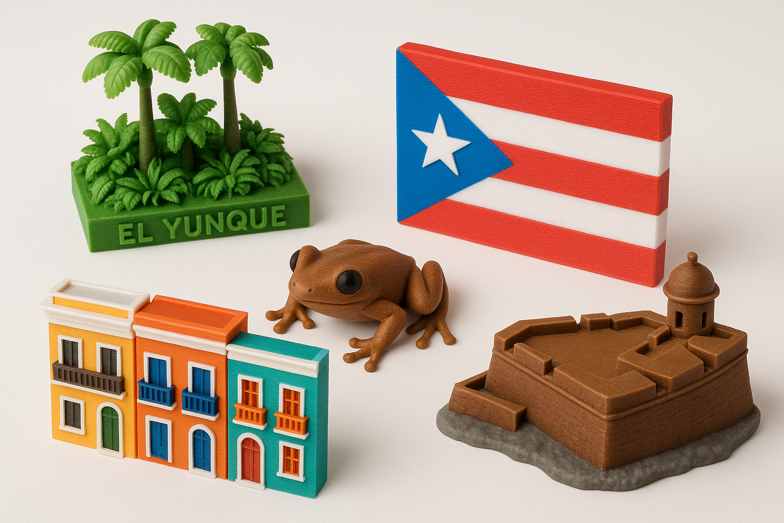 Puerto Rico Products - 3D Printed Collection