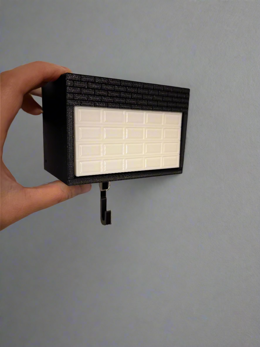 Car Garage Key Holder with Opening Door