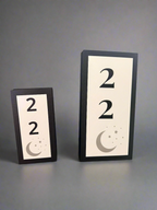 Custom 3D Printed Numbers, Letters, Symbols & Light Boxes