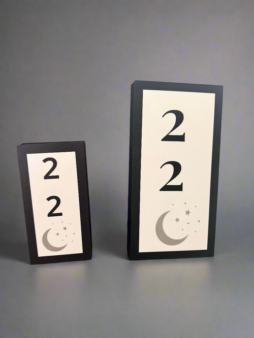Custom 3D Printed Numbers, Letters, Symbols & Light Boxes