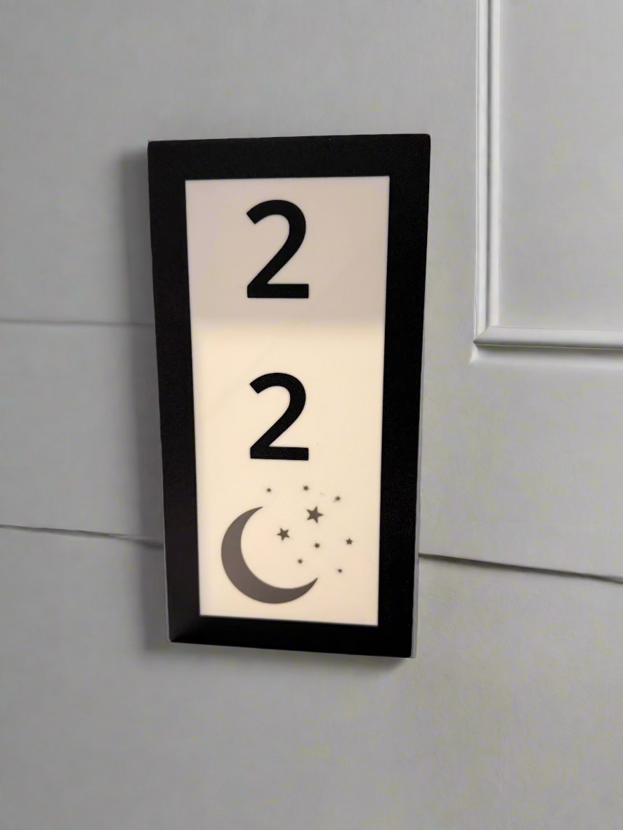 Custom 3D Printed Numbers, Letters, Symbols & Light Boxes