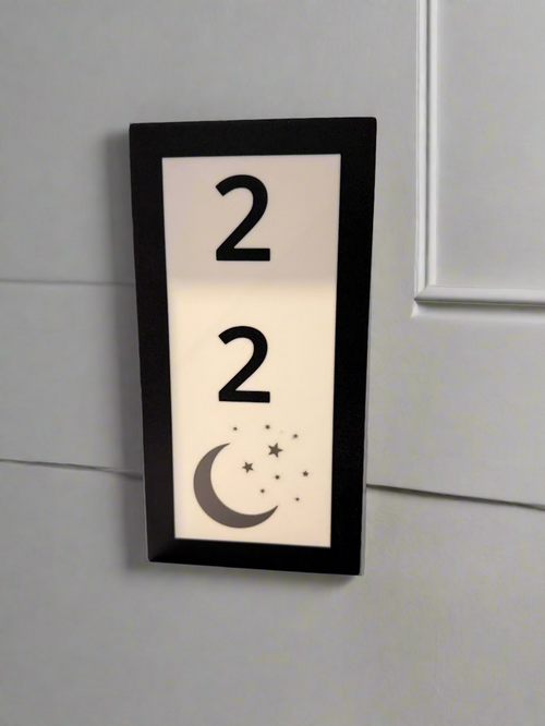 Custom 3D Printed Numbers, Letters, Symbols & Light Boxes